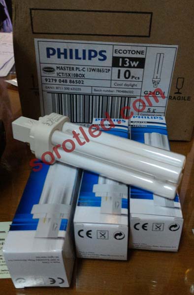 Lampu Philips Master PL-C 13 watt 2-Pin